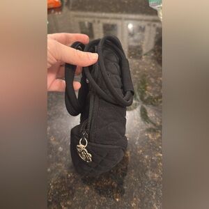 Vera Bradley Quilted Bangle Black Bag